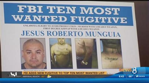 Fbi Most Wanted New Fugitive Added To Top Ten Most Wanted