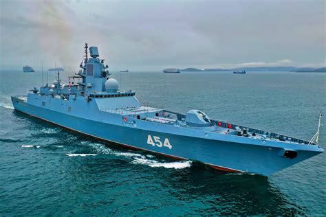 Frigate 22350 Admiral Gorshkov Ships Russian Hd Wallpaper Rare