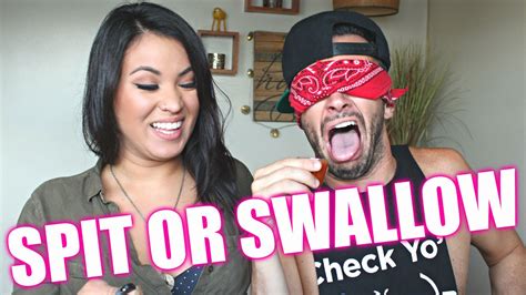 Spit Or Swallow Challenge Rated M Youtube