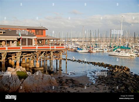 Old Fisherman S Wharf And Marina In Monterey California United States