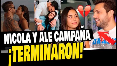 nicola porcella y su novia ale campaÑa terminaron su relaciÓn segÚn magaly youtube