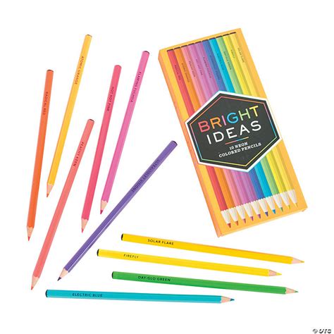 10 Color Bright Ideas Neon Colored Pencils Discontinued