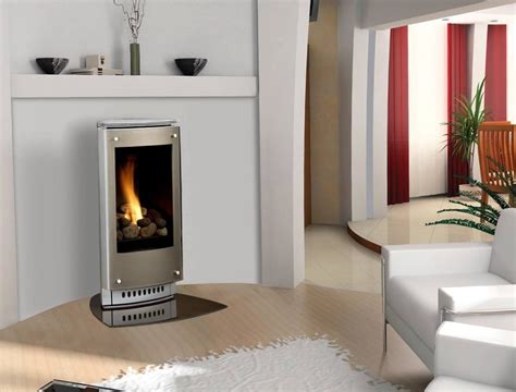 The european styling is at home uptown, downtown, and anywhere else. Modern Gas Fireplace Freestanding | Home Design Ideas