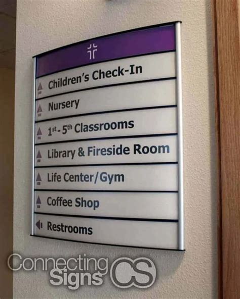 Wayfinding Signs Products Connecting Signs Fort Collins