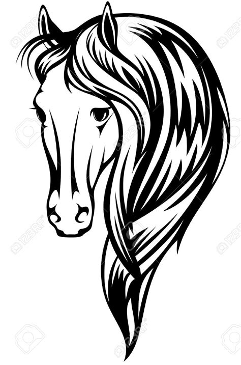Horse Black And White Drawing At Getdrawings Free Download
