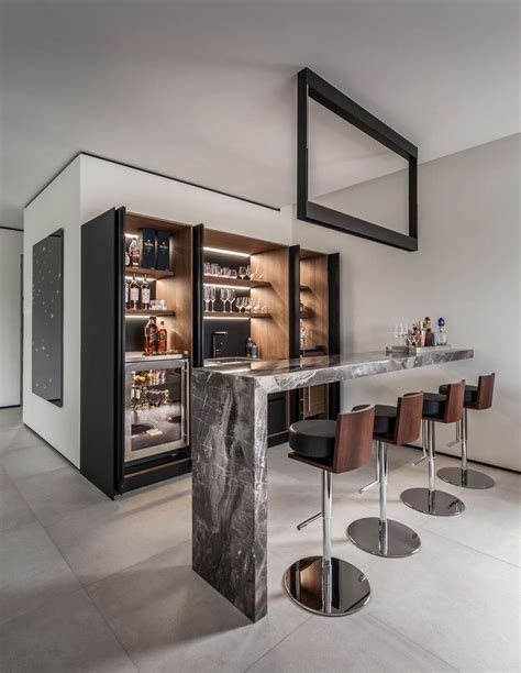 10 Modern Bar Cabinet Designs For Home