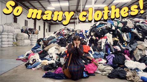 I Went To A Used Clothing Warehouse Youtube