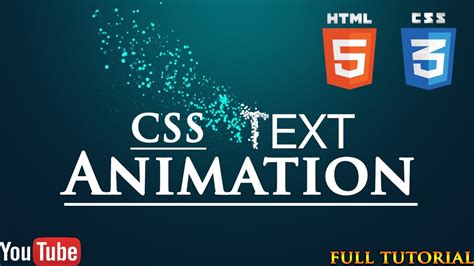 Css Creative Text Animation Effects Loading Animated Text Using Html