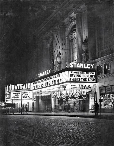 Mayfair And Stanley Movie Theater July 1943 Baltimore Maryland 500