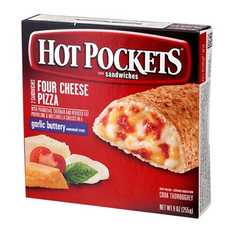 Hot Pockets 4 Cheese Pizza 241g Tops Online