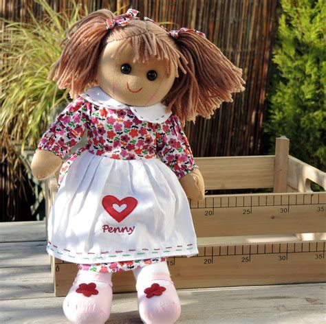 Personalised Rag Doll By The Alphabet T Shop