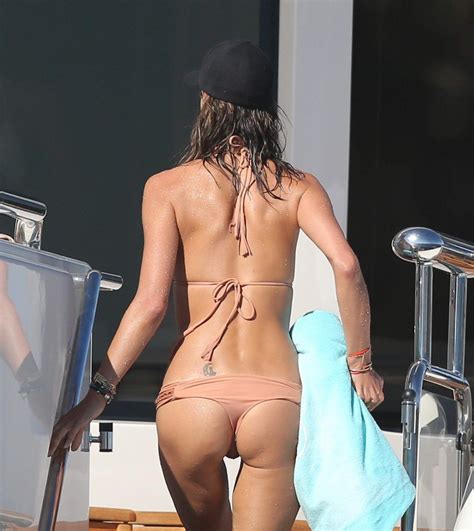 Alessandra Ambrosio Flaunts Her Chiseled Bikini Body In Nude Swimsuit Hot Sex Picture