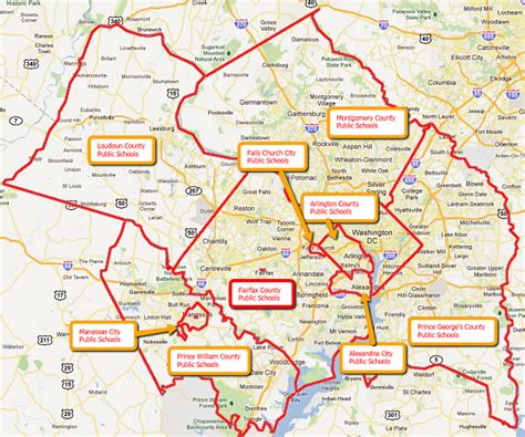 Fairfax County Public Schools Ranking Vs Nearby Districts