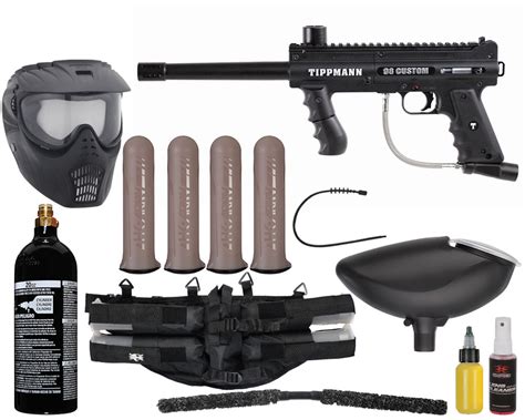 Tippmann Gun Package Kit 98 Custom Act Platinum Series Mega Set