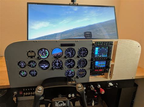 Overview Cessna 172 Flight Simulator Panel Aircraft Instruments