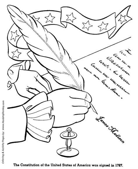 Constitution Day Coloring Page