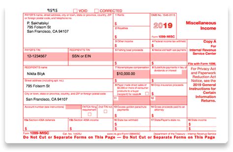 How To Fill Out Irs 1099 Misc 2019 2020 Form Pdf Expert