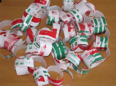 Christmas Paper Chains Learning 4 Kids