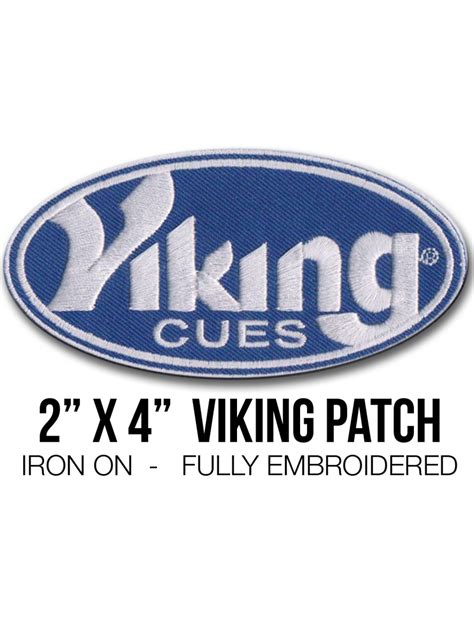 Viking Iron On Patch