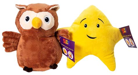 Twinkle Twinkle Owl And Star Official Plush Characters 2pc Set Amazon