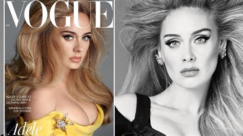Adele S Vogue Cover Singer Stuns In Incredible New Shoot The