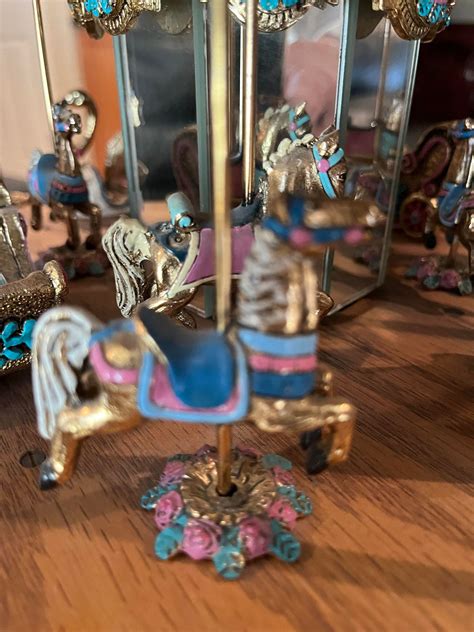 Limited Edition Ron Lee Miniature Carousel