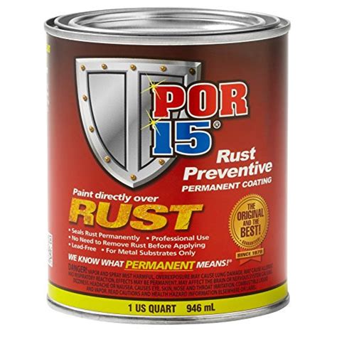 Por 15 45104 Clear Rust Preventive Coating 1 Quart Carstuffy