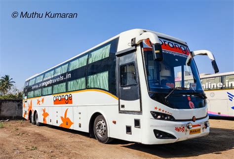 Orange Tours And Travels Restarts Its Bus Route Between Trivandrum And