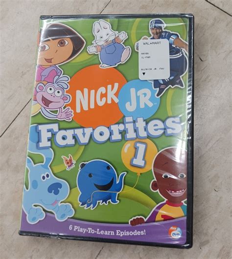 Nick Jr Favorites Vol Dvd Dora Blue S Clues Sealed Brand New Ebay
