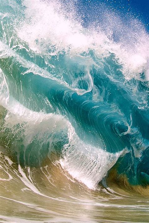 Artistic Realistic Nature Plasmatics Life Ocean Waves ~ By Clark Little