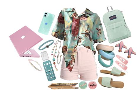 Teal And Pink Summer Outfit Shoplook