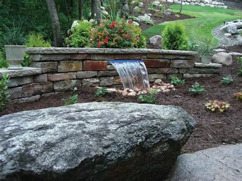 Economic Pond Retaining Wall Ideas 46 Decorelated Waterfalls