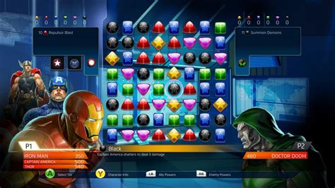 Marvel Puzzle Quest Screenshots Pictures Wallpapers Xbox 360 Ign