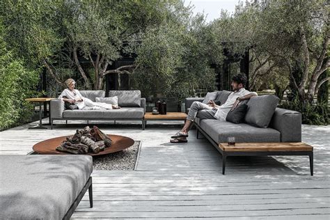 grid modular outdoor sofa unique outdoor spaces contemporary outdoor garden sofa