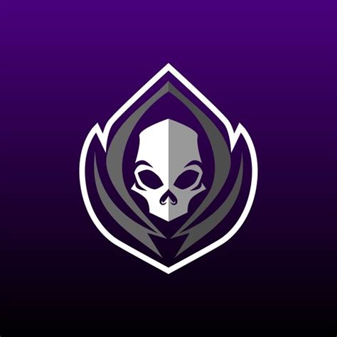 Grim Reaper Ghost Vector Hd Png Images Grim Reaper Gaming Mascot Logo
