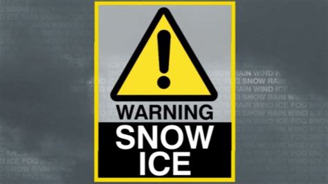 Winters First Snow Warning For Northern Ireland Bbc News