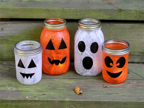 35 ý Tưởng Halloween Decorations Glass Jars Dùng Trang Trí Bằng Lọ