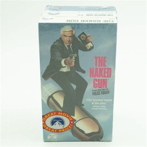 The Naked Gun From The Files Of Police Squad Vhs For Sale Online Ebay