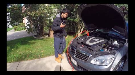 Move another car close to the car with the flat battery (car 1) so that the batteries are jump starting a car with jump leads: How To Easily Jump Start A Car - YouTube