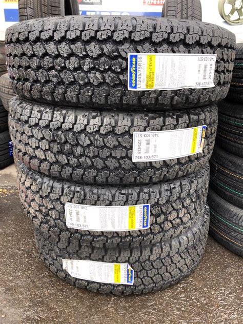Lt 2457516 Goodyear Set Of 4 New Tires 695 Tax For 4 Special Low Price Price Includes