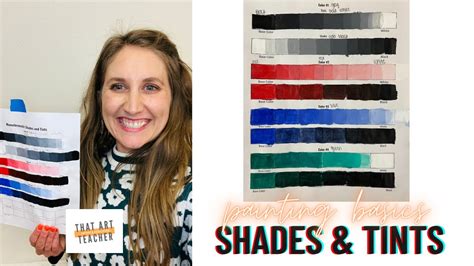 How To Paint Shades And Tints Youtube