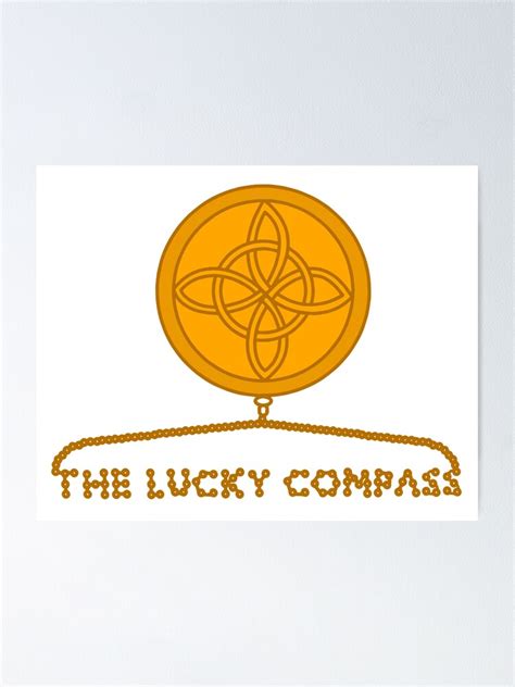 John Bs Lucky Compass Outer Banks Poster For Sale By Tevindesigns