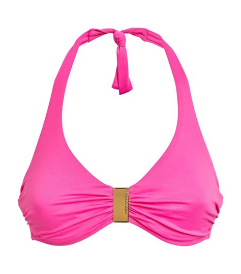 Melissa Odabash Pink Provence Bikini Top Harrods Uk