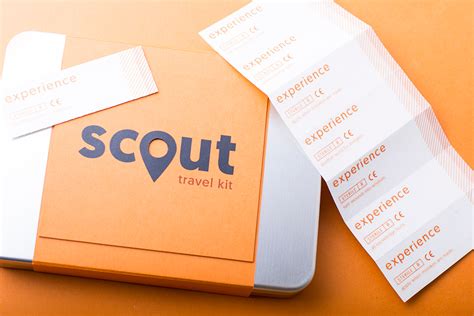 Scout Travel Kit Package Of Nothing On Behance