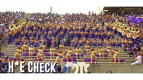 Hoe Check Alcorn State University Marching Band And Golden Girls Homecoming Vs Grambling