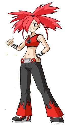 Flannery Gym Leader Fire Sapphire Pokemon In 2022 Pokemon Pictures