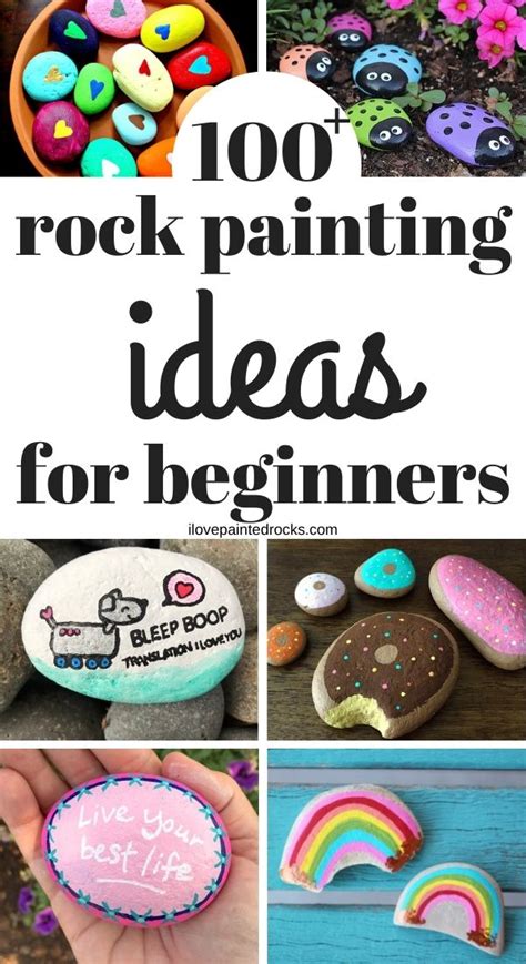 120 Easy Rock Painting Ideas To Inspire You To Start Making Painted