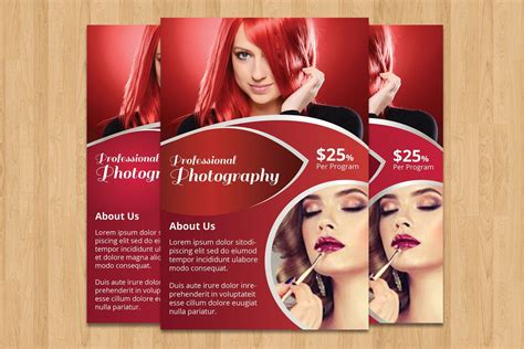 Photography Flyer Template Professional Photographer Flyer Flyer