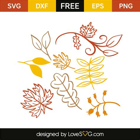 Free Svg Leaf 1688 Svg Png Eps Dxf File Free Sgv Studio