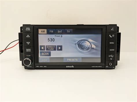 07 08 09 2010 Dodge Jeep Chrysler Mygig Radio Cd Dvd Mp3 Player Ren